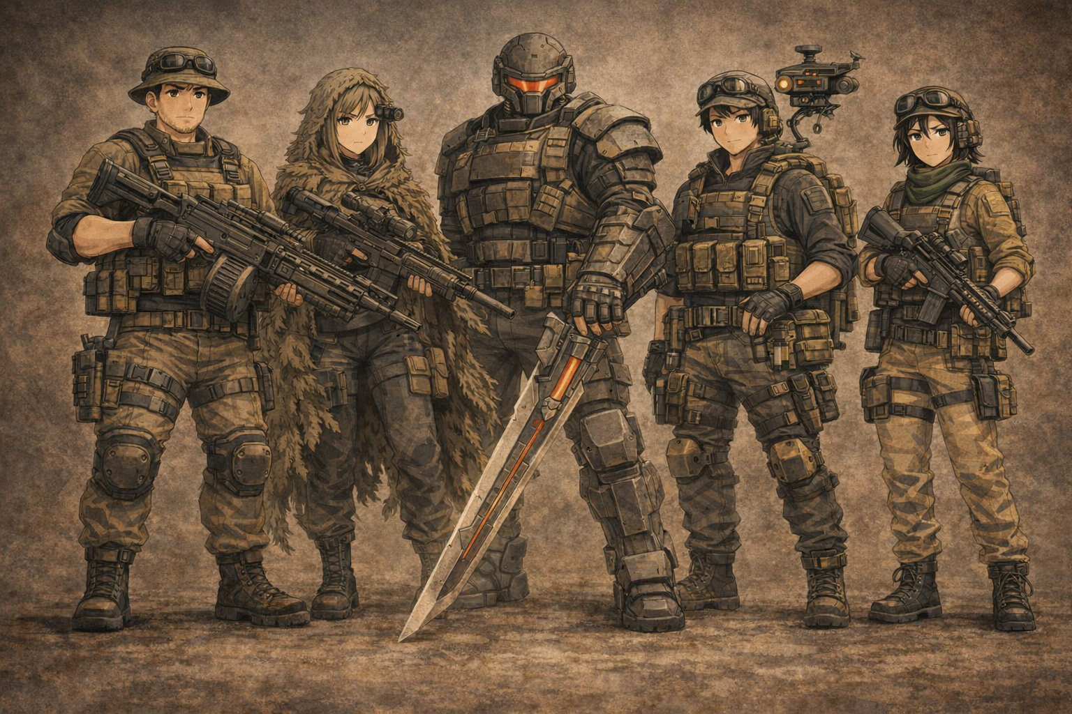 Hero Lineup visual